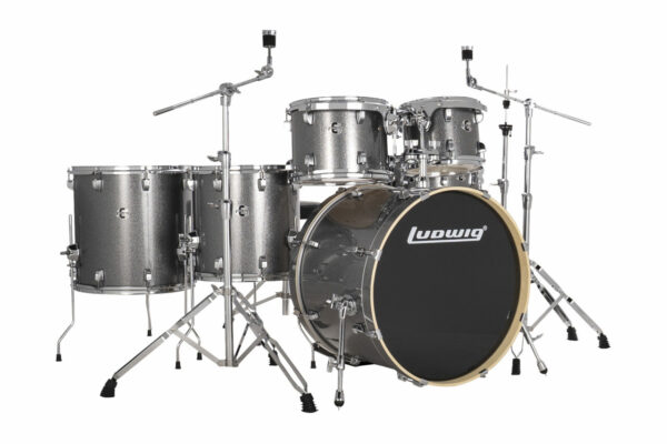 Ludwig 6pc 22" Evolution Platinum Sparkle 1