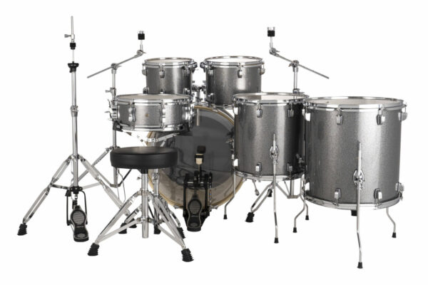 Ludwig 6pc 22" Evolution Platinum Sparkle 3