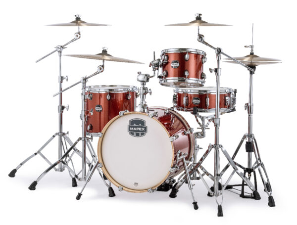 Mapex Mars Birch Bebop Blood Orange Sparkle 2