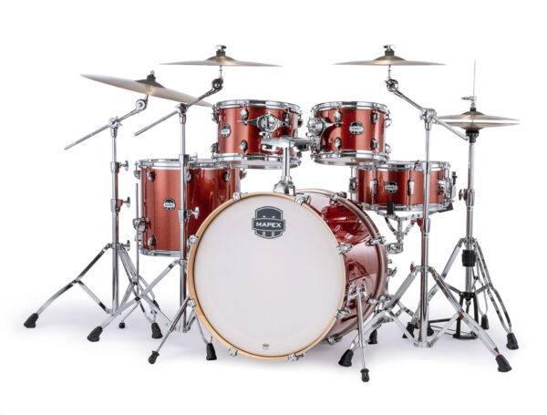 Mapex Mars Birch Rock Blood Orange Sparkle 2