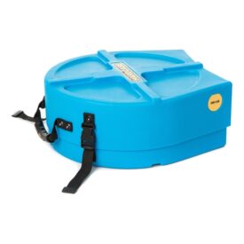 Hardcase 14" Snare Drum Case - Light Blue