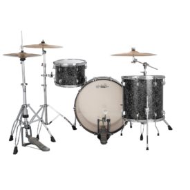 Ludwig Neusonic 24" 3 Piece Pro Beat Shell Pack - Ebony Pearl - Image 3