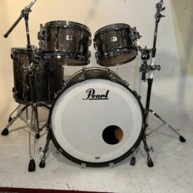 Pearl Masters Maple 22" 4 Piece Shell Pack - Satin Charred Oak