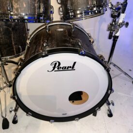 Pearl Masters Maple 22" 4 Piece Shell Pack - Satin Charred Oak - Image 3