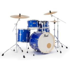 Pearl Export 22" Rock Fusion 5 Piece Drum Kit w/Sabian PX Cymbals - Midnight Blue