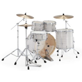 Pearl Export EXX 22" LA Fusion Drum Kit with PX Cymbal Pack - Slipstream White - Image 4