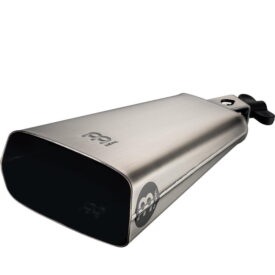 Meinl Percussion Steel Finish Cowbell, 8", Big Mouth Timbales Cowbell - Image 3