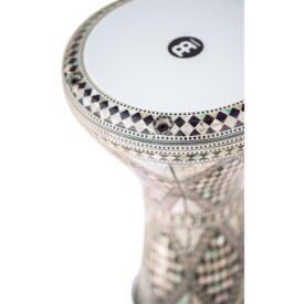 MEINL Percussion 8 3/4" Artisan Edition Doumbek, White Burl, Mosaic Royale - Image 3