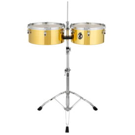 Meinl Percussion 14" & 15" Artist Series Timbales Diego Gale, Brass