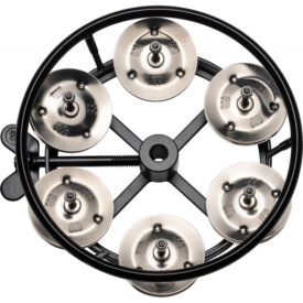Meinl Percussion 5" Professional Series Hi-Hat Tambourine, Stainless Steel Jingles - Image 3