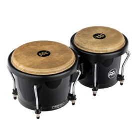 Meinl Percussion Headliner Series Fiberglass Bongo, Black