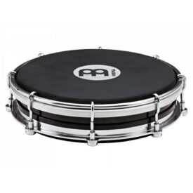 Meinl Percussion 6" Silent Tamborim, Black, Mesh Head