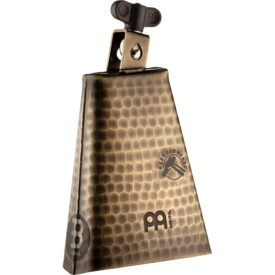 Meinl Percussion 6 1/4" Hammered Cowbell, Handbrushed Gold, Medium Timbales Cowbell