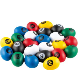 MEINL Percussion Egg Shaker Set of 24pcs., Multi-colour