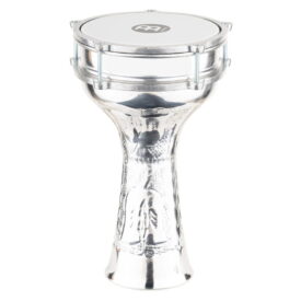 Meinl Percussion 7 1/4" Aluminum Darbuka, Hand Hammered