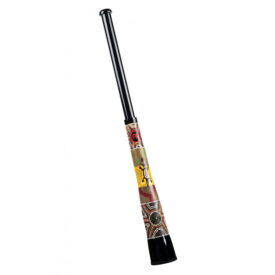 Meinl Percussion Synthetic Slide Travel Didgeridoo, Black