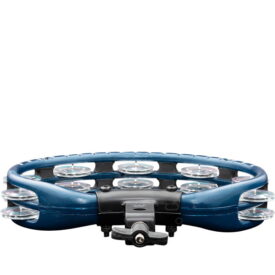Meinl Percussion Traditional Mountable ABS Tambourine, Blue, Aluminum Jingles - Image 3