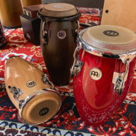 Meinl Percussion 5 1/2" Mini Conga, Wine Red - Image 3