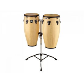 Meinl Percussion 11" & 12" Headliner Series Conga Set, Natural, Double Stand