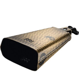 Meinl Percussion 8" Hammered Cowbell, Handbrushed Gold, Timbales Cowbell Big Mouth - Image 3
