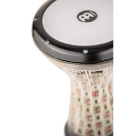 Meinl Percussion Aluminum Doumbek, Hand Engraved, Painted Floral Design, Synthetic Head - Image 3