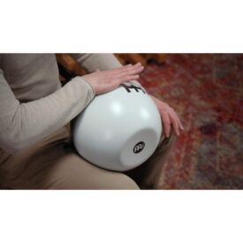 Meinl Percussion Fiberglass Liquid Ibo Drum, Black/White - Image 3