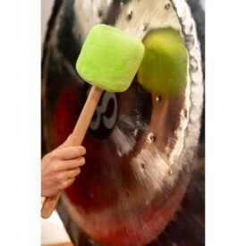 Meinl Sonic Energy Gong Mallet Large (39.5 X 10 X 10 Cm) For Gongs 24" - 80" - Pure Green - Image 3