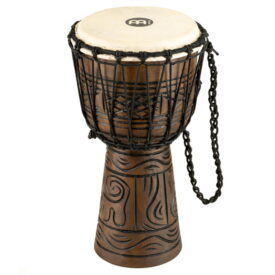 Meinl Percussion 8" Rope Tuned Headliner Series Wood Djembe, Artifact Series
