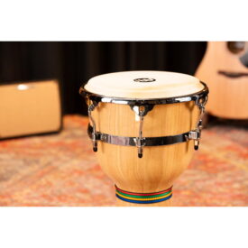 Meinl Percussion 12" Floatune Series Wood Djembe, Natural - Image 3