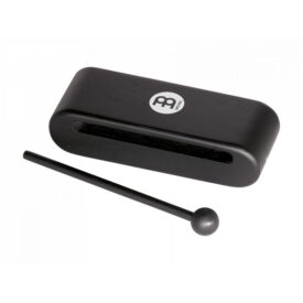 Meinl Percussion Wood Block, Siam Oak, Black, Medium