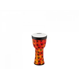 Meinl Viva Rhythm Pop Off Djembe Boom Series 8", Pre-Tuned Synthetic Head, Sunshine Finish