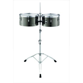 Meinl Percussion 14" & 15" Marathon Series Timbales,Black Nickel