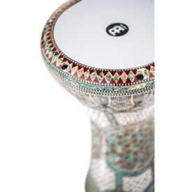 MEINL Percussion 8 3/4" Artisan Edition Doumbek, White Burl, Mosaic Palace - Image 3