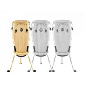 Meinl Percussion 11" Quinto Marathon Exclusive Series Conga, Gold, True Skin Buffalo Head