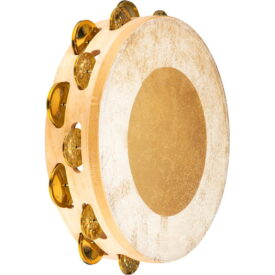 Meinl Percussion 10" Headed Artisan Edition Tambourine, Dual Row, Mixed Jingles