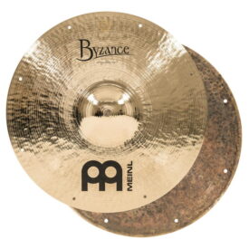 Meinl Byzance Brilliant 14" Fast Hi-Hat Cymbals - Thomas Lang Signature Model