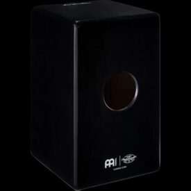 Meinl Percussion Artisan Edition Series String Cajon Tango Line - Satin Black - Image 4