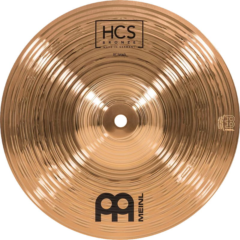 Meinl Cymbals 10 inch HCS Splash Cymbal (2-pack) Bundle Meinl Cymbals 10-inch HCS Splash Cymbal | Sweetwater