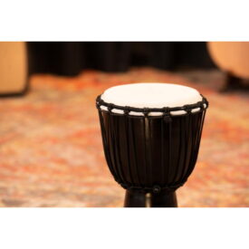 Meinl Percussion 8" Rope Tuned Headliner Series Wood Djembe, Congo Series - Image 3