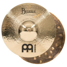 Meinl Byzance Brilliant 13" Serpents Hi-Hat Cymbals - Derek Roddy Signature Model