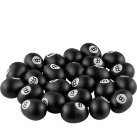 MEINL Percussion Egg Shaker Set of 24pcs., Black