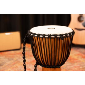 Meinl Percussion 13" Rope Tuned Headliner Series Wood Djembe, Nile Series - Image 3