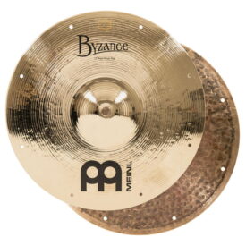 Meinl Byzance Brilliant 13" Fast Hi-Hat Cymbals - Thomas Lang Signature Model