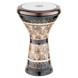 Meinl Percussion 8 1/2" Copper Doumbek, Hand Engraved, Synthetic Head