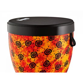 Meinl Viva Rhythm Pop Off Djembe Soft Sound Series 12", Pre-Tuned Napa Head, Sunshine Finish - Image 3