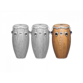 Meinl Percussion 12 1/2" Tumba Woodcraft Traditional Series Conga, Zebra Finish Ash