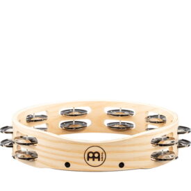 Meinl Percussion 10" Artisan Edition Tambourine, Dual Row, Nickel Plated Steel 44mm Jingles - Image 3