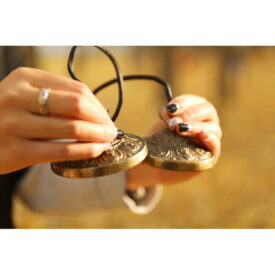 Meinl Sonic Energy Tingshas 3.15"; Ornamental - Image 3