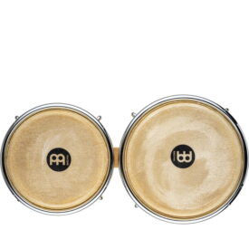 Meinl Percussion Wood Bongo, Natural, Chrome Hardware - Image 3