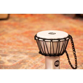 Meinl Percussion 7" Junior Djembe, Silver - Image 3